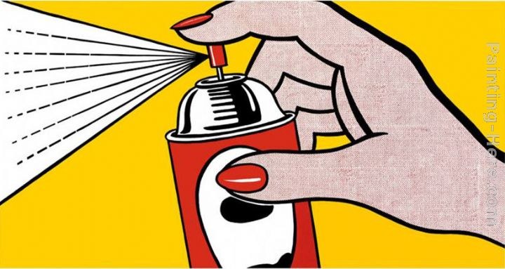 Roy Lichtenstein Spray,1962